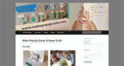 Desktop Screenshot of makepopupcards.com